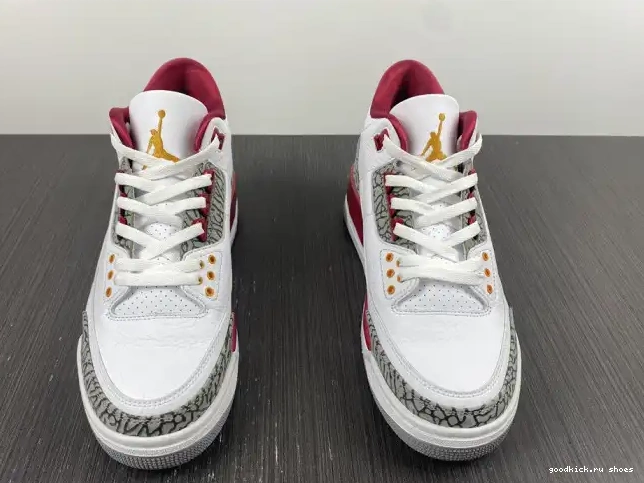 80% Off Sale Jordan 3 Red Cardinal Retro CT8532-126 0601
